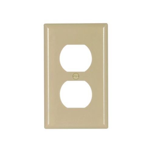 PLACA DUPLEX PLASTICA COLOR MARFIL