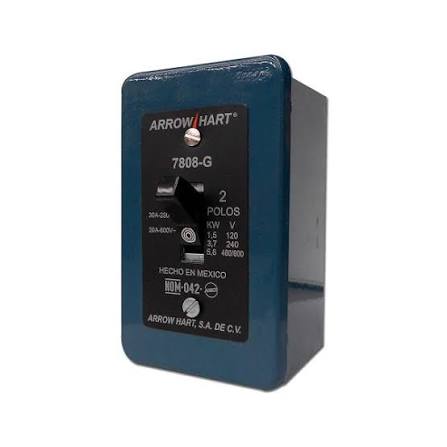 INT. C/CAJA 2P 1T 2P 30A 250V 4 TORNILLO