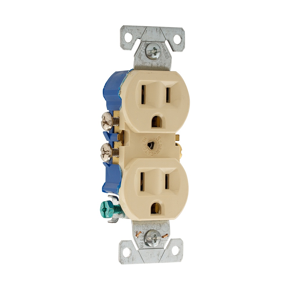 CONTACTO DUPLEX 2P 3H 15A 127V
